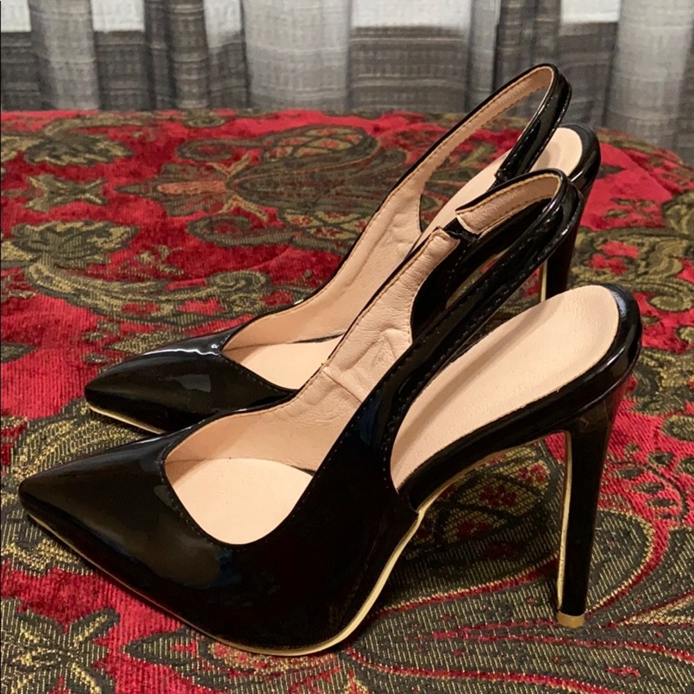 Black heels